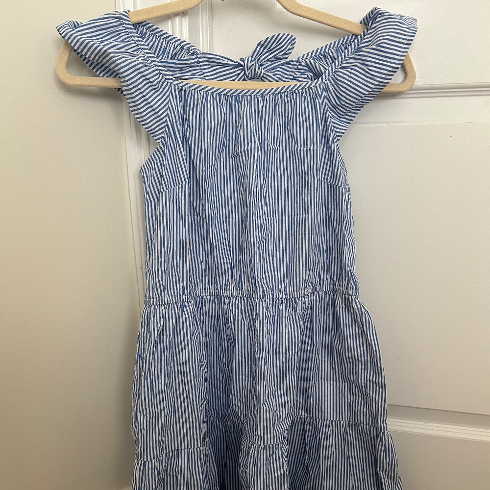 Crewcuts Striped Bow Dress